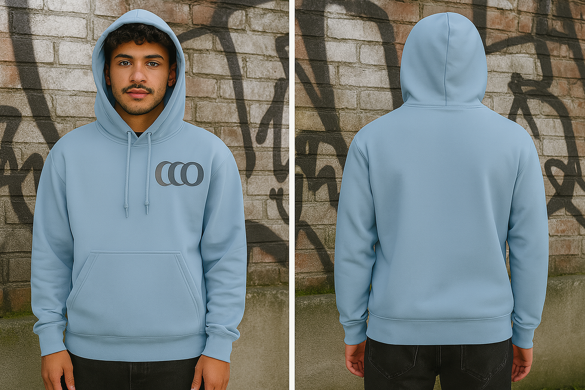 Baby Blue Logo - Plain